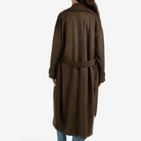 Oversized Suedine Jacket