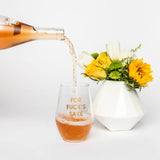 For F*ck's Sake Wine Glass