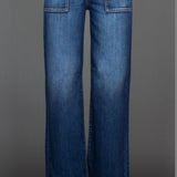 Joni wide leg denim trouser