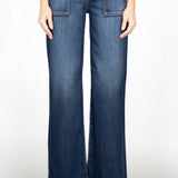 Joni wide leg denim trouser