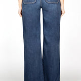 Joni wide leg denim trouser