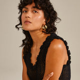 Naya recycled mega chunky hoops