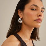 Naya recycled mega chunky hoops