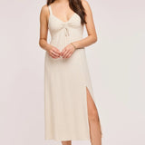 Cairo Linen Midi Dress