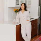 Florence Jumpsuit - Oatmeal