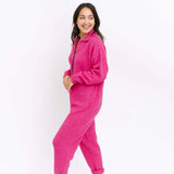 Florence Jumpsuit - Cranberry