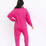 Florence Jumpsuit - Cranberry