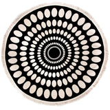 Axel velour round towel