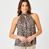 Goldina Tank - Leopard