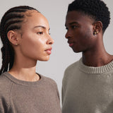 ARLET recycled earrings gold-plated