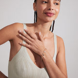 PRUCENCE recycled bracelet gold-plated