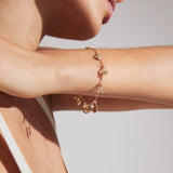 PRUCENCE recycled bracelet gold-plated