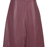 Covet Faux Leather Dress