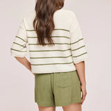 Amalfi Linen Short - Matcha
