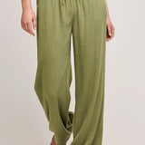 Finley Linen Pant - Matcha