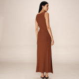 Pistache Dress - Chocolate