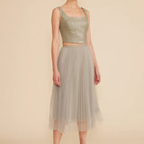 Sharlene Pleated Skirt