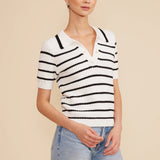 Davey Striped Knit