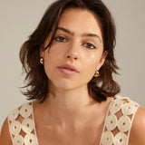 Amber Recycled Chunky Hoops