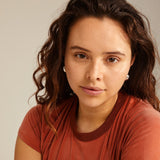 Amber Recycled Chunky Hoops