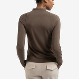 Long Sleeve Mock Neck