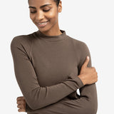 Long Sleeve Mock Neck