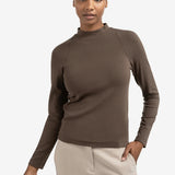 Long Sleeve Mock Neck
