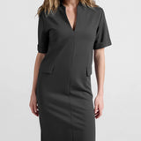 Jersey midi dress