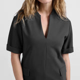 Jersey midi dress