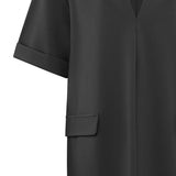 Jersey midi dress