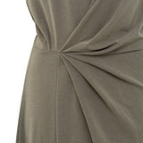 Midi Dress with Cap Sleeve - Clay Pebble