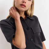 Short sleeve cardigan
