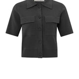 Short sleeve cardigan