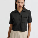 Short sleeve cardigan