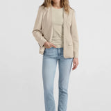 Straight fit jeans with wrap detail