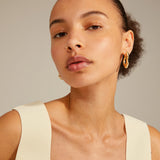 Wave Recycled Wavy Earrings