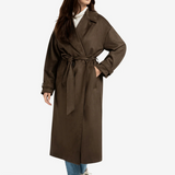 Oversized Suedine Jacket