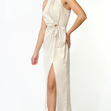 Fiona "O" Ring Midi Dress