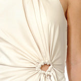 Fiona "O" Ring Midi Dress