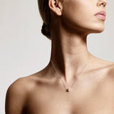 Heart Chakra Necklace - Rose Quartz