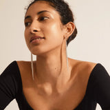 Ane crystal waterfall earrings