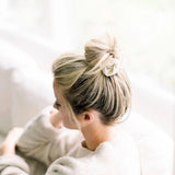 CASHMERE CREAM SCRUNCHIE - CLASSIC