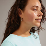 BAKER freshwaterpearl earrings gold-plated