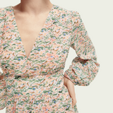 Allover Printed Dress