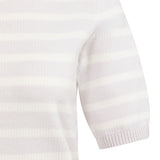 Textured Stripe Short Sleeve