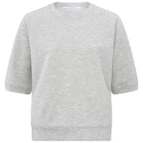 Short sleeve sweatshirt