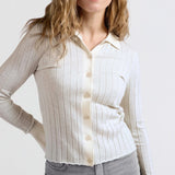 Rib Cardigan