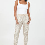 Ultimate Vegan Jogger - Metallic Gold