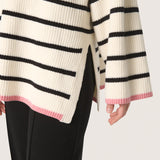 Musling V-Neck Pullover