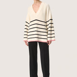 Musling V-Neck Pullover